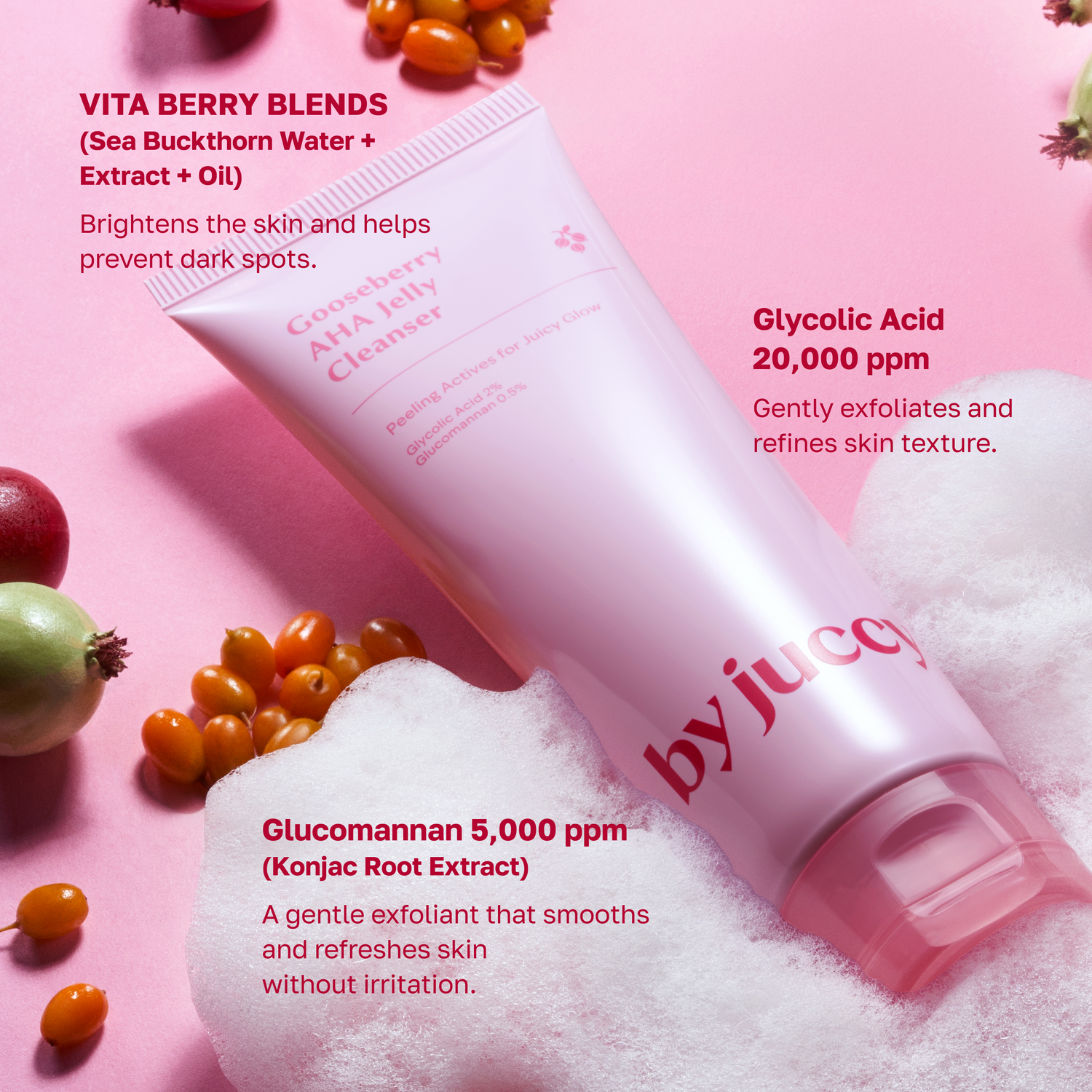 Gooseberry AHA Jelly Cleanser 120ml