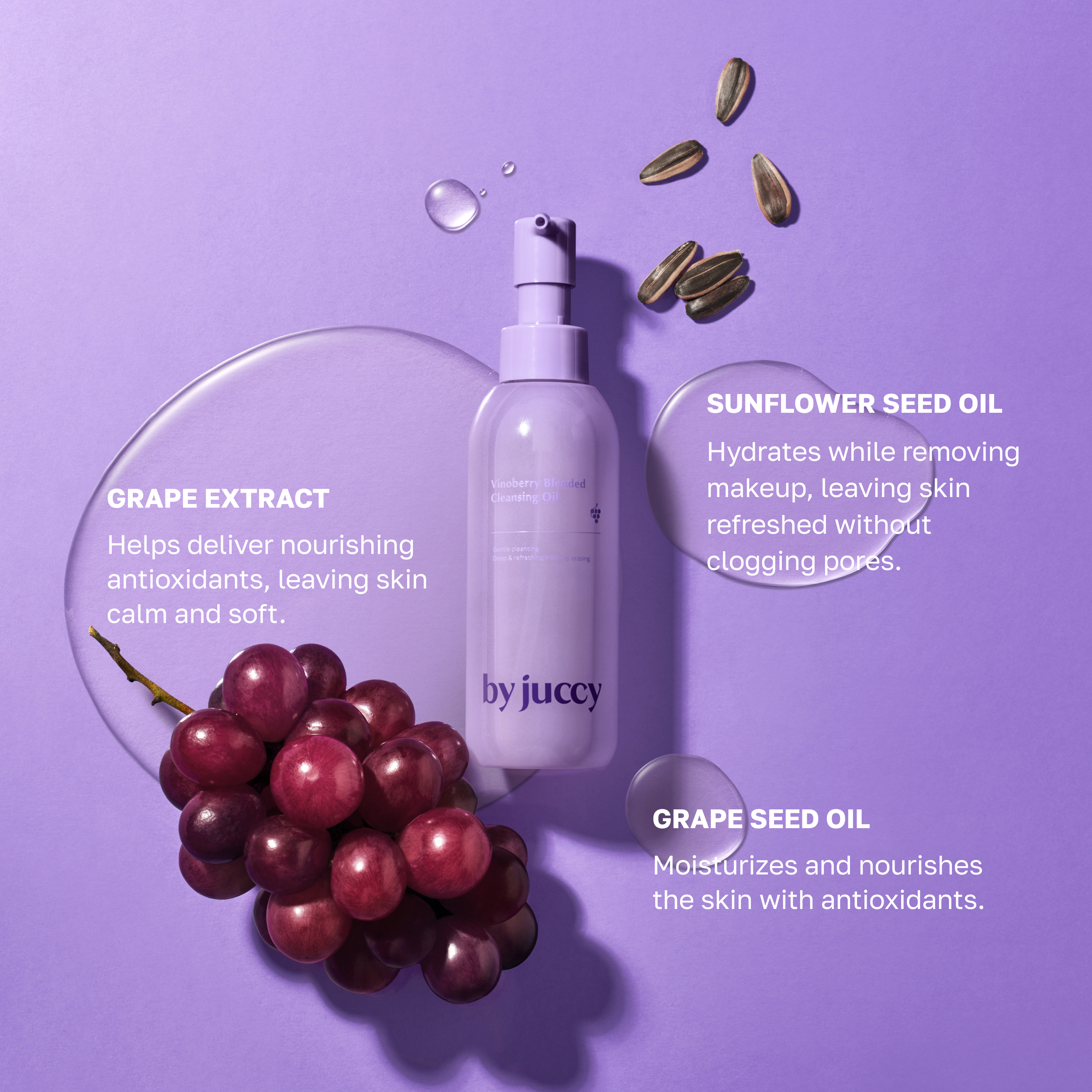 Huile Nettoyante Mélangée Vinoberry 150ml