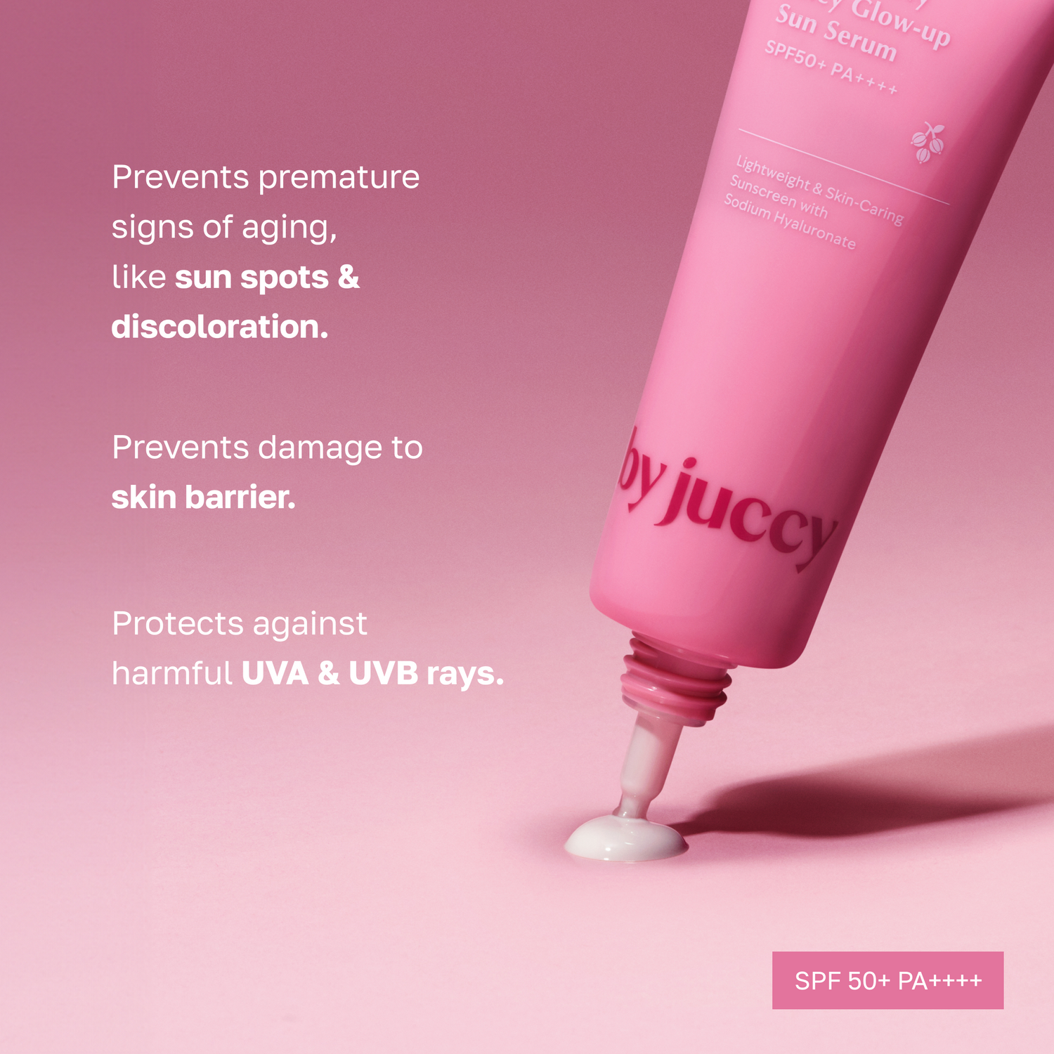 Gooseberry Juicy Glow-up Sun Serum SPF50+ PA++++ 50ml