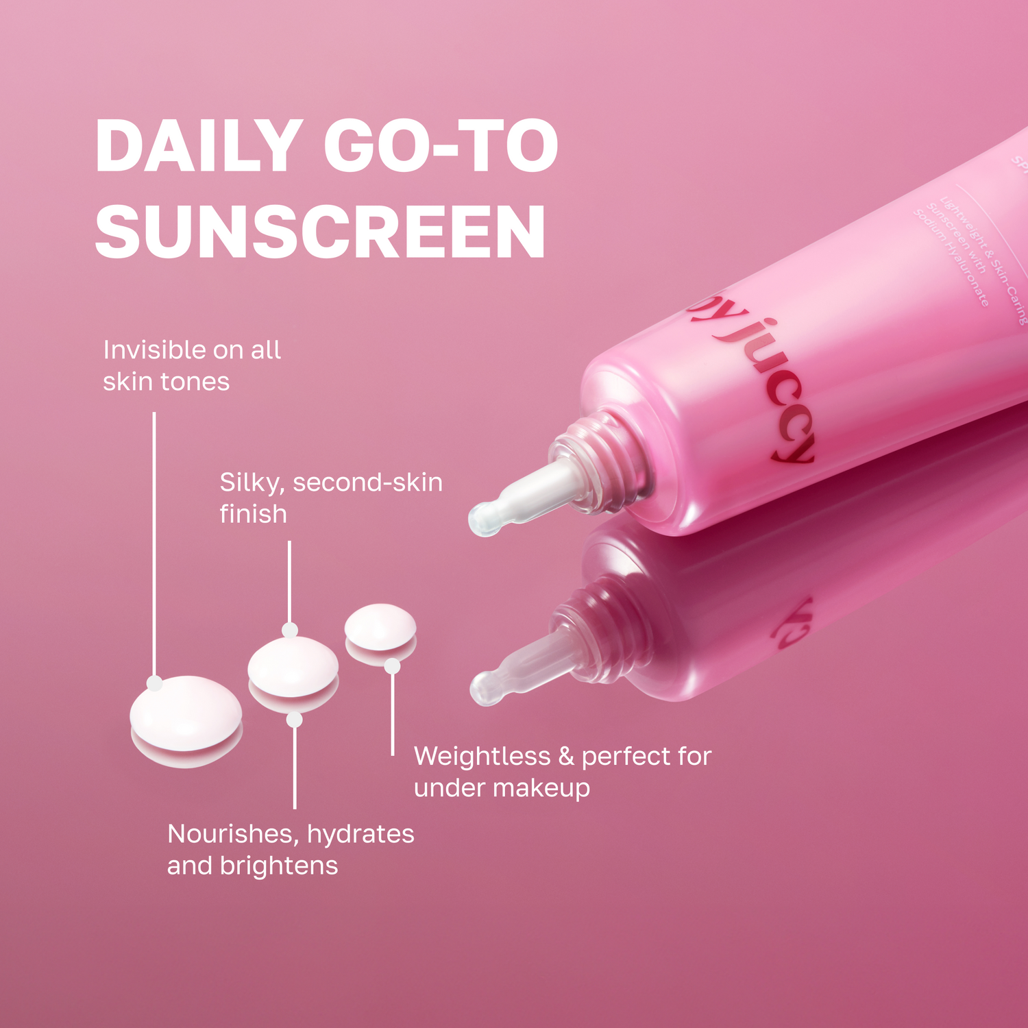 Gooseberry Juicy Glow-up Sun Serum SPF50+ PA++++ 50ml