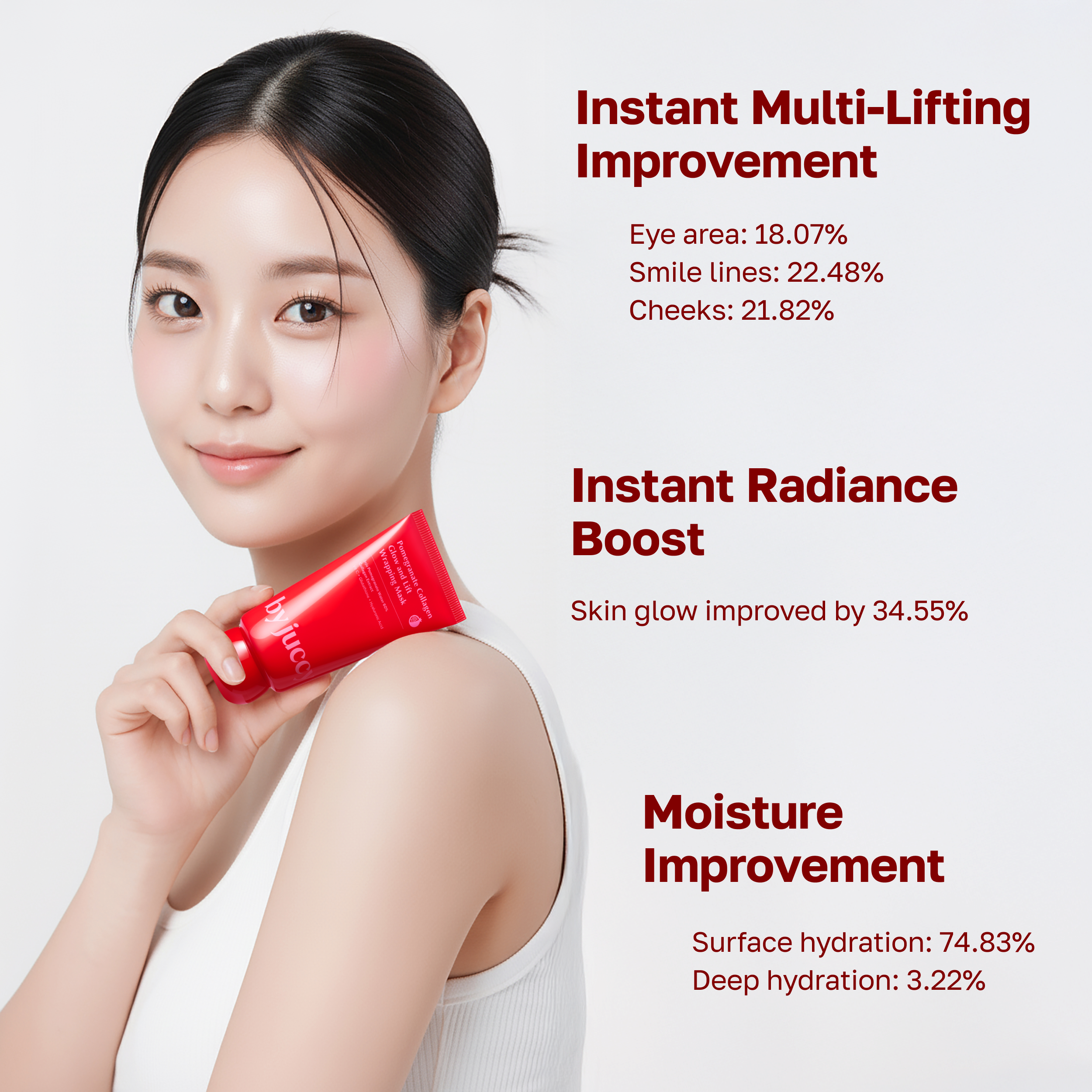 Pomegranate Collagen and Lift Wrapping Mask