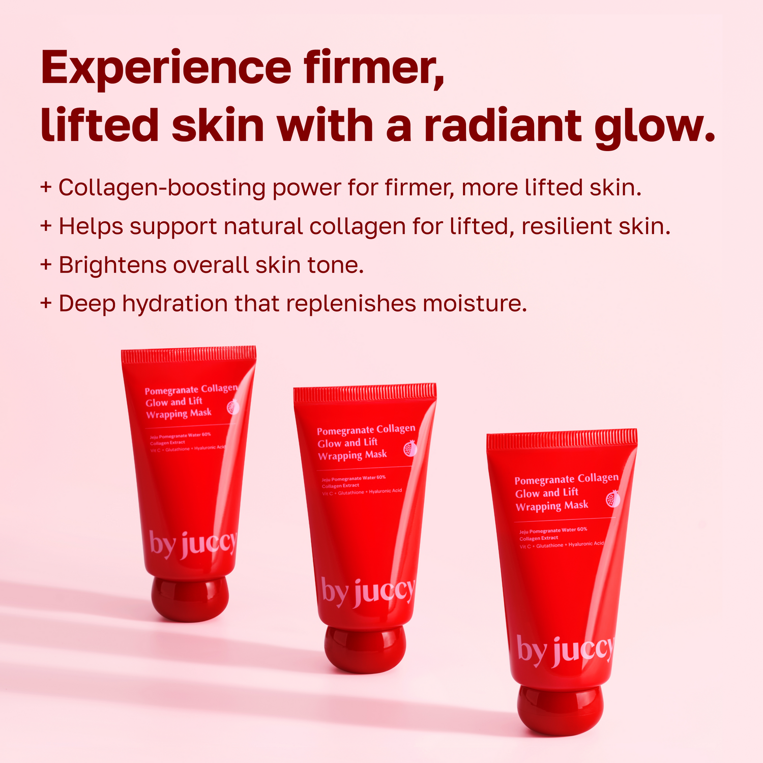 Pomegranate Collagen and Lift Wrapping Mask By Juccy Pomegranate Collagen and Lift Wrapping Mask By Juccy